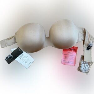 Felina Strapless convertible Nude Bra Body Luxe Strapless Underwire Style 150671